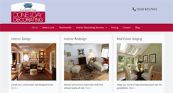 Desktop Screenshot of doneinadaydecorating.com